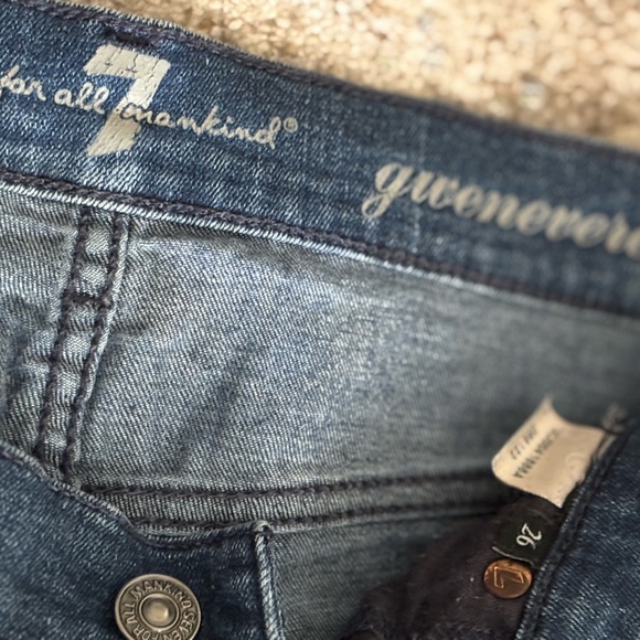 7 For All Mankind Gwenevere Skinny- 26 - Picture 3 of 4